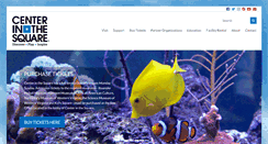 Desktop Screenshot of centerinthesquare.org